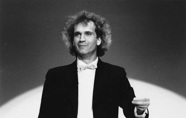 Christoph Staerkle in einem frühen Bühnenportrait